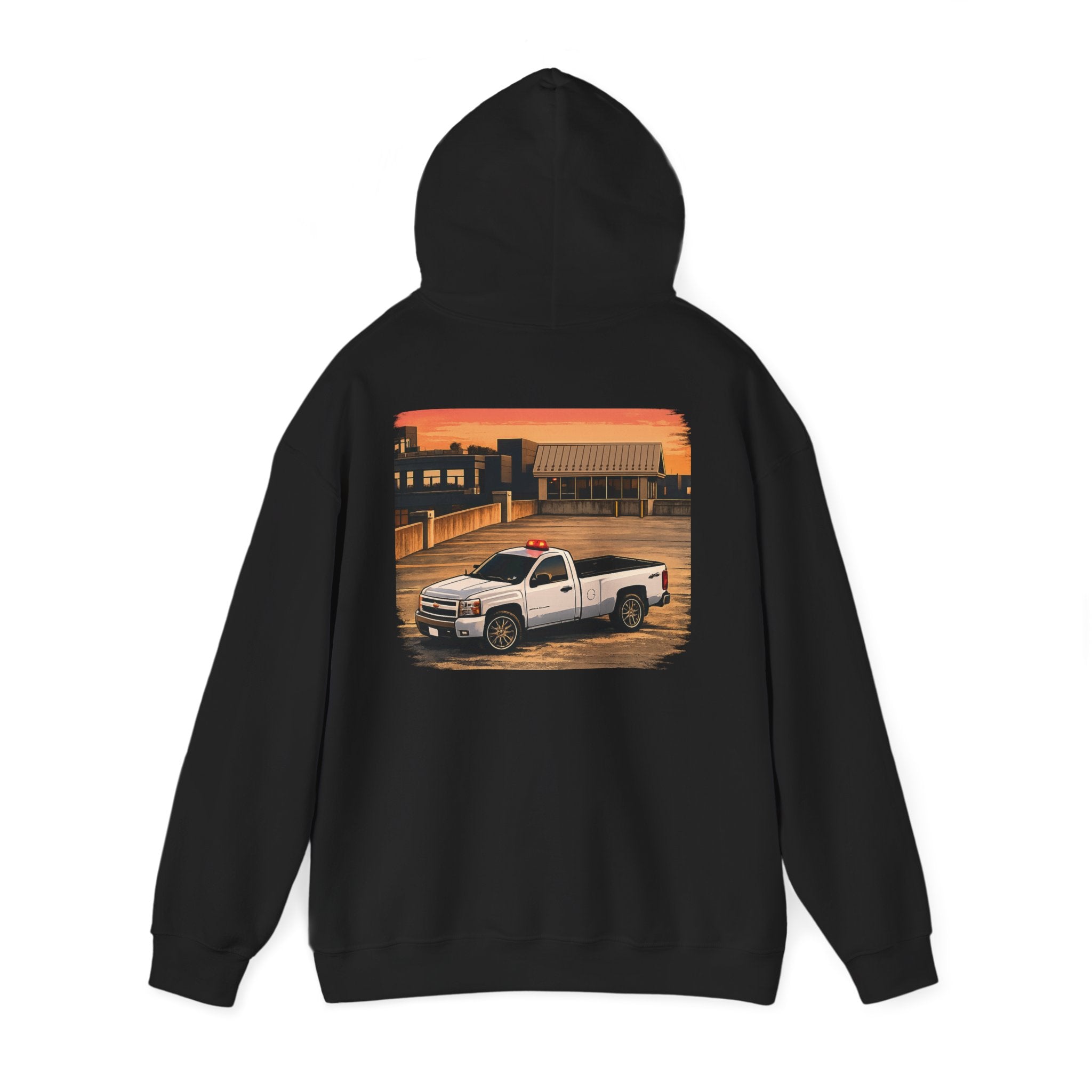 White Chev hoddie
