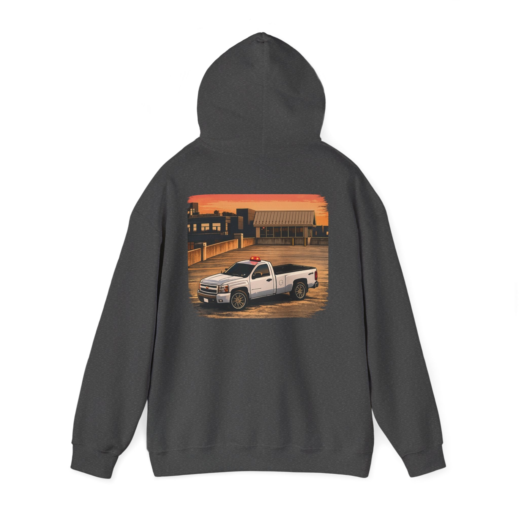 White Chev hoddie
