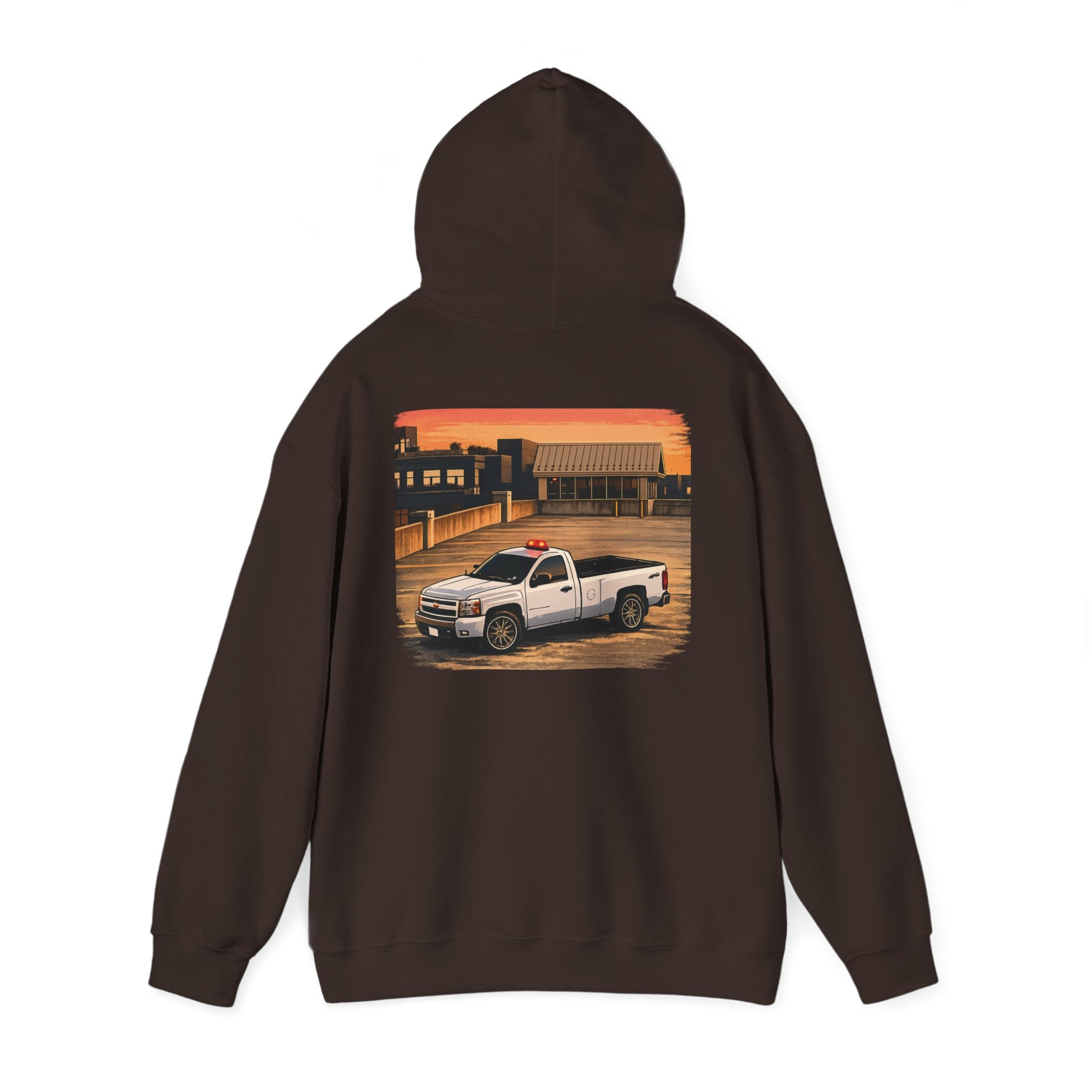 White Chev hoddie